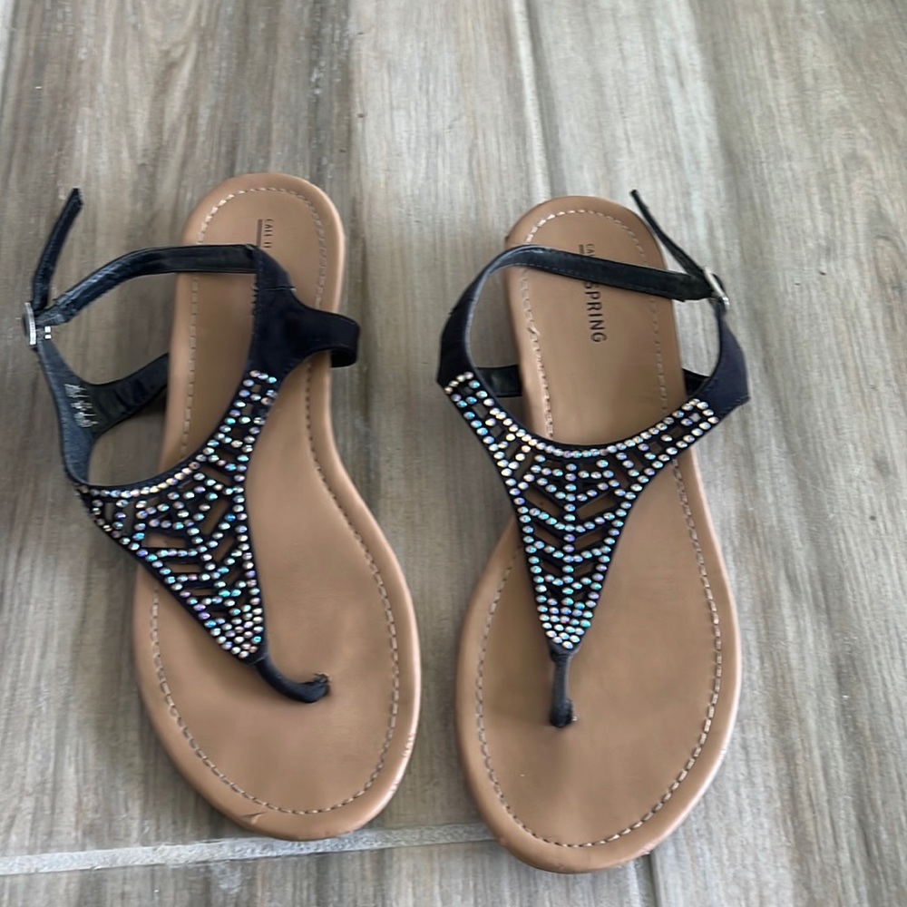 Sparkly sandals